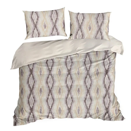 Komplet pościeli satynowej Nika 24, 160 x 200 cm, Beżowy