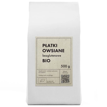 THE PLANET PŁATKI OWSIANE BEZGLUTENOWE BIO 500 g 