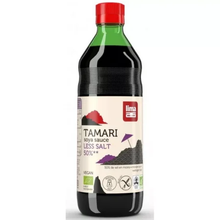 Lima SOS SOJOWY 50 % MNIEJ SOLI BEZGLUTENOWY BIO 250ml