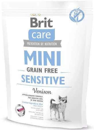 Brit Care MINI Grain Free SENSITIVE Venison 400g