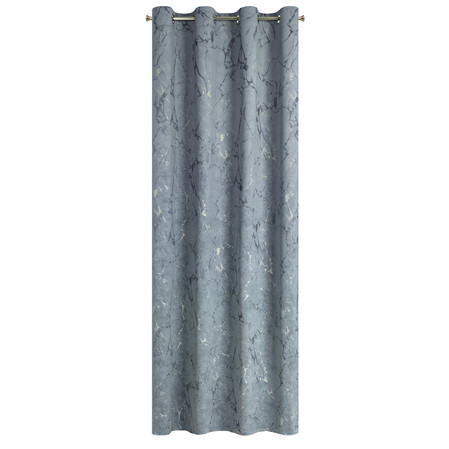 ZASŁONA GOTOWA WERA 140 X 250 CM CIEMNOSZARY
