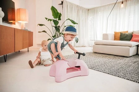 SCOOTANDRIDE My First Ewolucyjny jeździk pchacz 3w1 6 m+ Rose