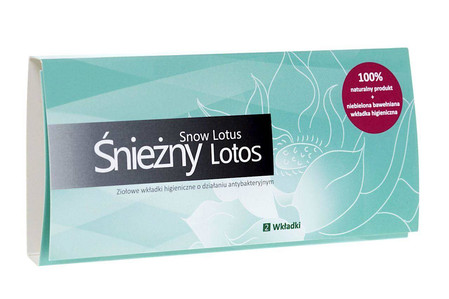  Śnieżny Lotos − Wkładki higieniczne − 2 szt.