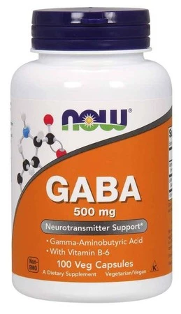 GABA 500 mg z WITAMINĄ B6 100 kapsułek