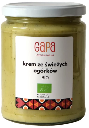 GAPA KREM ZE ŚWIEŻYCH OGÓRKÓW BIO 450 g