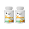 Zestaw 2x Aliness Fish Omega 3 Estry 180/120 mg 90 kaps.