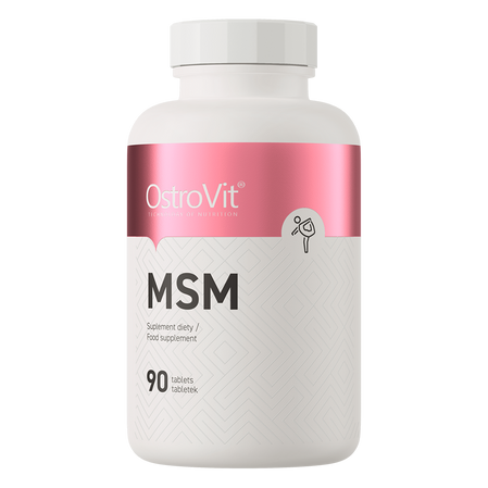 OstroVit MSM 1000 mg na wsparcie regeneracji ścięgien 90 tabl.