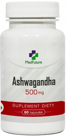 MedFuture Ashwagandha 500mg 60 kapsu.