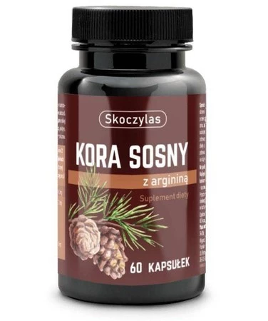 Skoczylas Kora Sosony z Argininą 60 kap