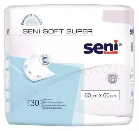 Seni podkłady higieniczne Seni Soft Super 60 cm x 60 cm 30 sztuk