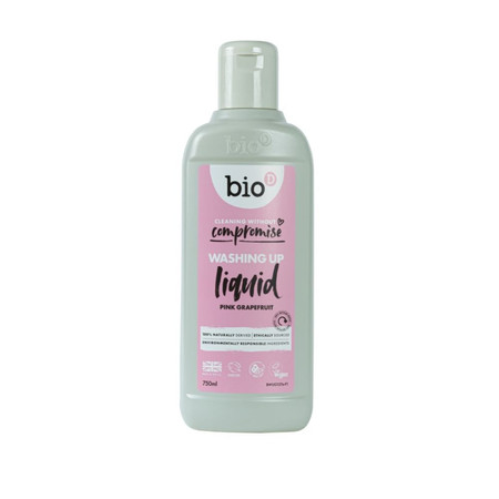 Bio-D, Hipoalergiczny płyn do mycia naczyń, Grejpfrut, 750 ml