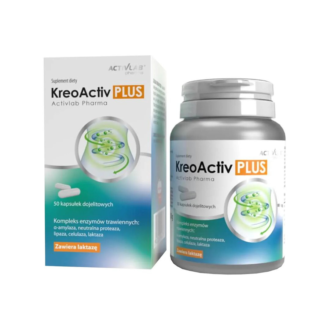 Activlab KreoActiv PLUS na trawienie 50 kaps. - Nabea.pl