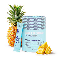 Colladrop® Beauty, kolagen HMG™ 10000 mg  Ananas - 30 saszetek