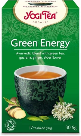 Yogi Tea Herbata Green Energy Bio 17X1,8G Zielona