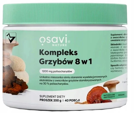 Osavi Kompleks Grzybów 8 w 1 - 200g