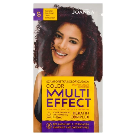 Multi Effect szamponetka koloryzująca 07 Głęboki Burgund 35g