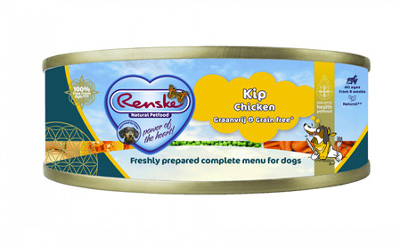Zestaw 10x Renske Chicken – świeży kurczak bez zbóż dla psów (95g)
