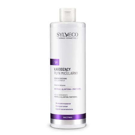 Sylveco Dermo Naczynka Łagodzący płyn micelarny 400ml