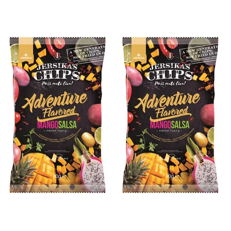 Zestaw 2x Chipsy ziemniaczane o smaku mango salsa 90 g