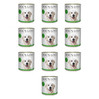 Zestaw 10x DOG'S LOVE WILD dziczyzna z marchewką, selerem, ziemniakami i śliwkami (800g)