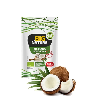 Big Nature Mąka kokosowa Bio 550g