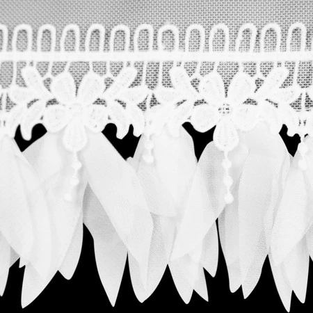 FIRANA GOTOWA SYLVI 140 X 260 CM BIAŁY