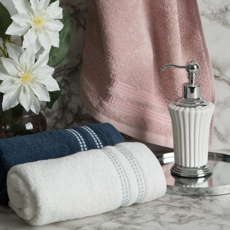 Ręcznik Ally (03), 50 x 90 cm, Czarny