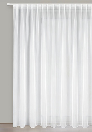 FIRANA GOTOWA SIMONE NA TAŚMIE 300 X 300 CM BIAŁY