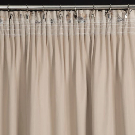 ZASŁONA GOTOWA SELENA NA TAŚMIE 140 X 270 CM BEŻOWY