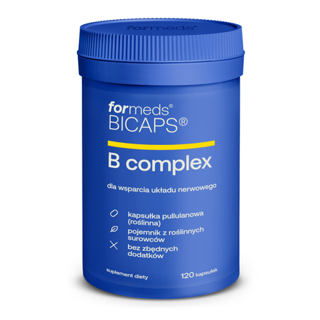 Formeds Bicaps B complex na wsparcie układu nerwowego 120 kaps.