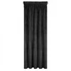ZASŁONA GOTOWA VILLA NA TAŚMIE 140 X 270 CM CZARNY