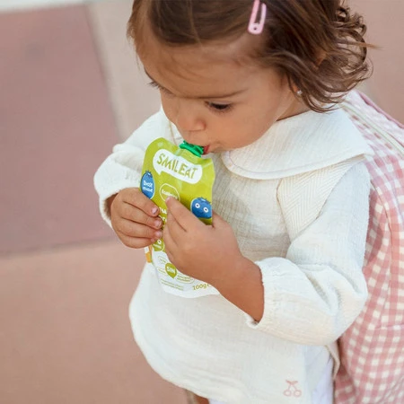 Smileat, BIO Mus z jagodami i awokado 6m+, 100g