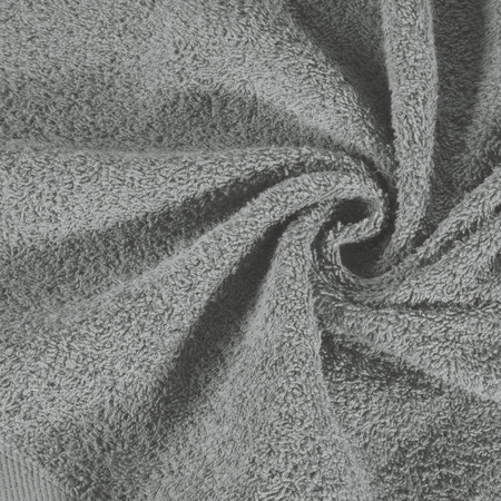 Ręcznik Gładki2 (26), 50 x 100 cm, Stalowy