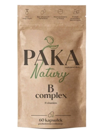 Paka Natury B-complex 8 witamin B 60 kaps.