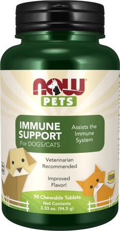 NOW PETS Immune Support Dogs & Cats (90 tabl.)