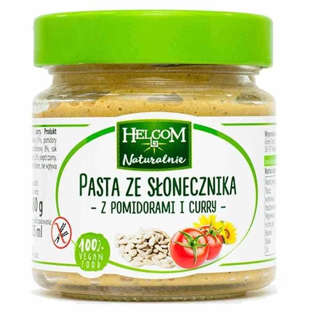 Helcom − Pasta ze słonecznika z pomidorami i curry − 190 g