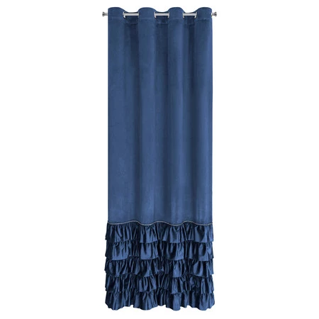 ZASŁONA GOTOWA CARLI 140 X 250 CM GRANATOWY