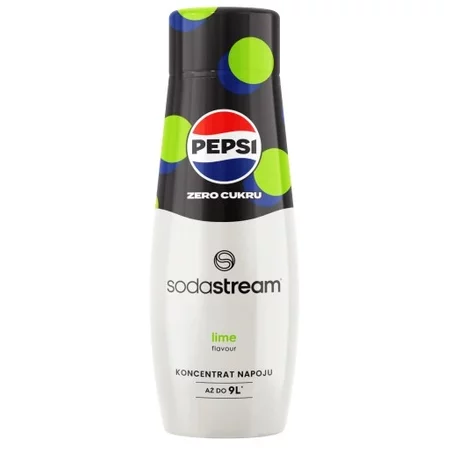 SodaStream Syrop koncentrat Pepsi Lime Zero Cukru 440 ml