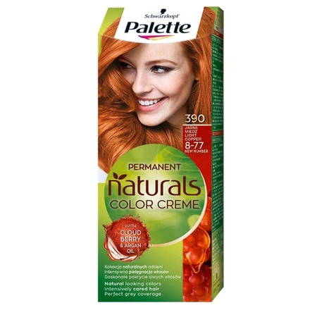 Permanent Naturals Color Creme farba do włosów trwale koloryzująca 390 (8-77) Jasna Miedź