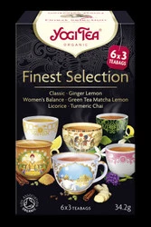 Yogi Tea Finest Selection zestaw 6X3 torebek