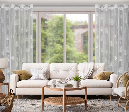 ZASŁONA GOTOWA HELEN 140 X 260 CM BIAŁY