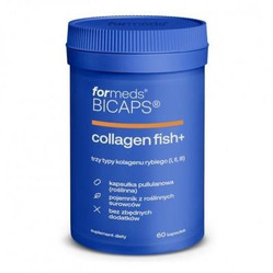 Zestaw mix Formeds Bicaps: 1x Collagen Fish+ mix kolegenów 60 kaps. i 1x K2 D3 Witamina K2 + D3 - 60 kaps.