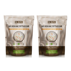 Zestaw: 2x Keto Makaron Konjac Fettuccine