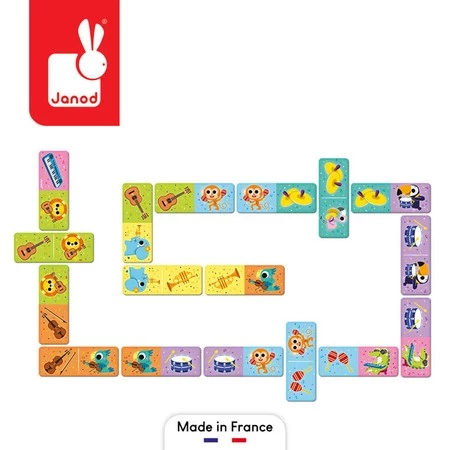Janod Domino Instrumenty Muzyczne 3+