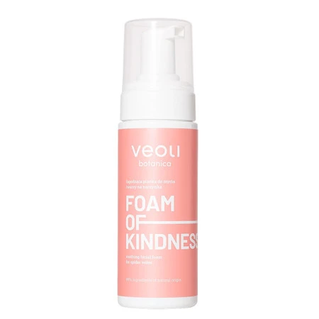 Foam Of Kindness łagodząca pianka do twarzy na naczynka 150ml