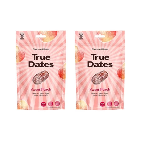 Zestaw 2x True Dates Sweet Peach 100g