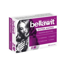 WegaFarm Bellawit extra amino wsparcie zdrowia kobiety 30 kaps.