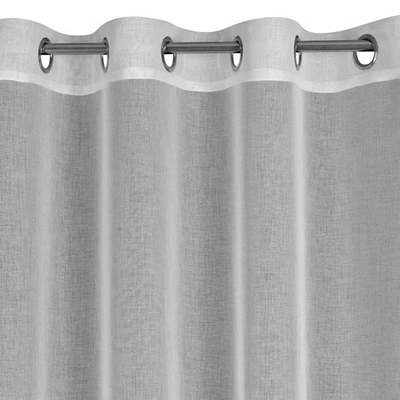 ZASŁONA GOTOWA D91 LAVIN 140 X 250 CM BIAŁY