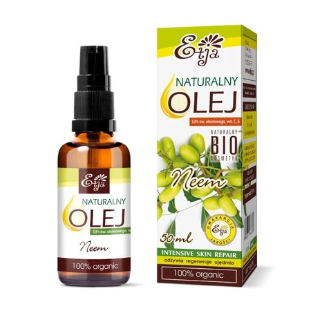 Etja − Naturalny olej neem z miodli indyjskiej − 50 ml