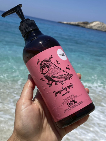 Yope - Naturalne mydło do rąk i ciała Jagody Goji i Wiśnia 500ml